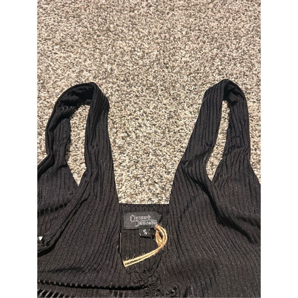 ‼️sale‼️Desert Dreamer black bikini top size small - Picture 3 of 3